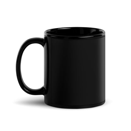 Python Logo Black Mug