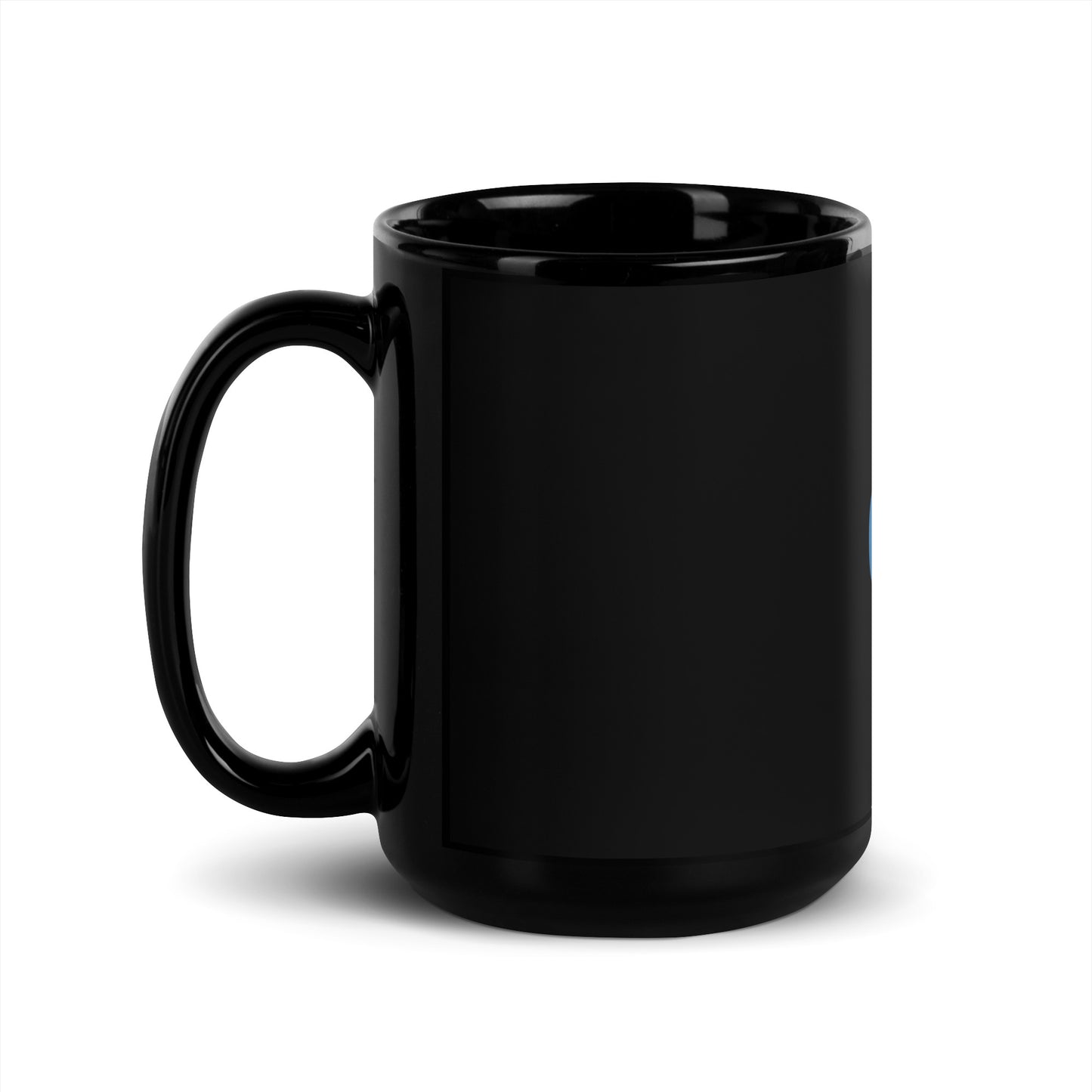 Python Logo Black Mug