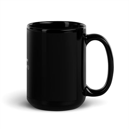 Python Code Terminal Style Black Mug