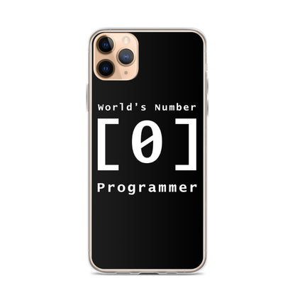 "World's Number 0 Programmer" Case for iPhone®