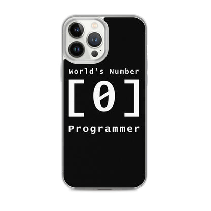 "World's Number 0 Programmer" Case for iPhone®