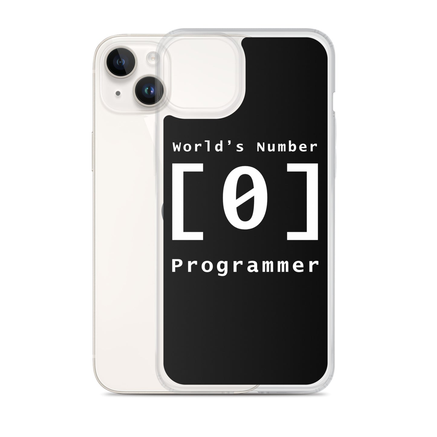 "World's Number 0 Programmer" Case for iPhone®