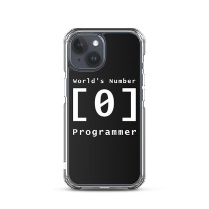 "World's Number 0 Programmer" Case for iPhone®