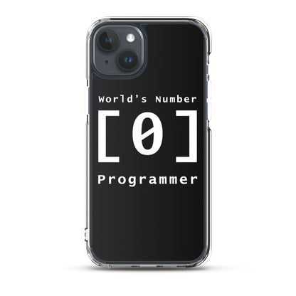 "World's Number 0 Programmer" Case for iPhone®