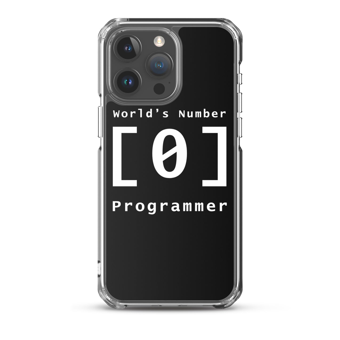 "World's Number 0 Programmer" Case for iPhone®