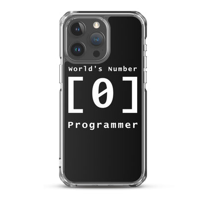 "World's Number 0 Programmer" Case for iPhone®