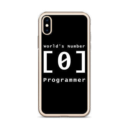 "World's Number 0 Programmer" Case for iPhone®