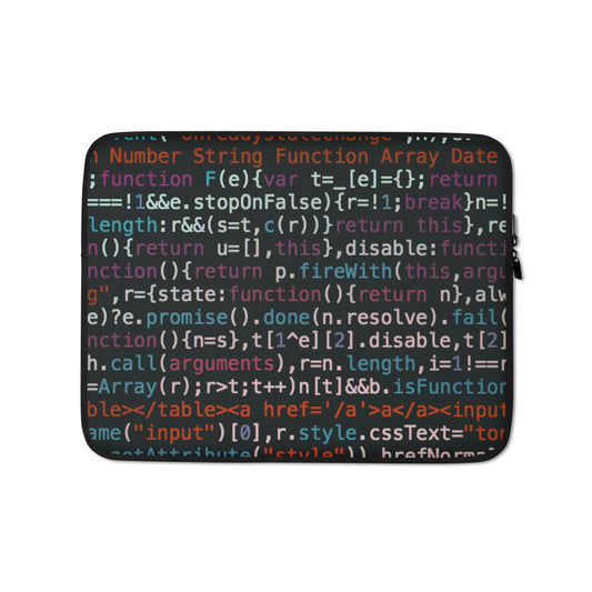 Code Style Laptop Sleeve