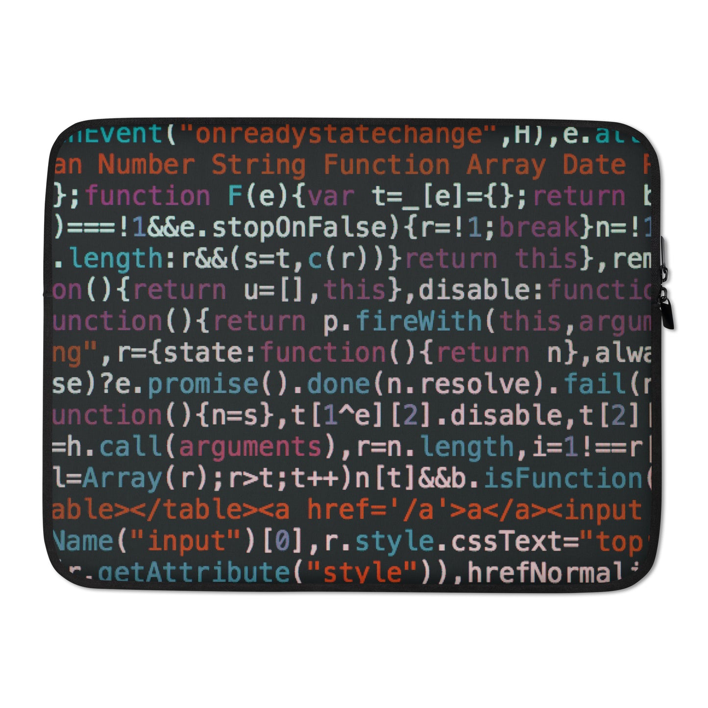 Code Style Laptop Sleeve