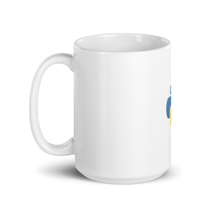 Python Logo White Mug