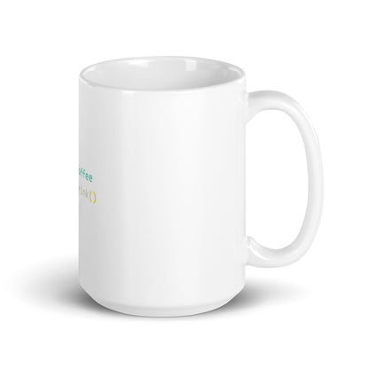 Python Code VS Code Style White Mug