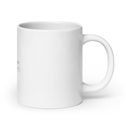 Python Code VS Code Style White Mug